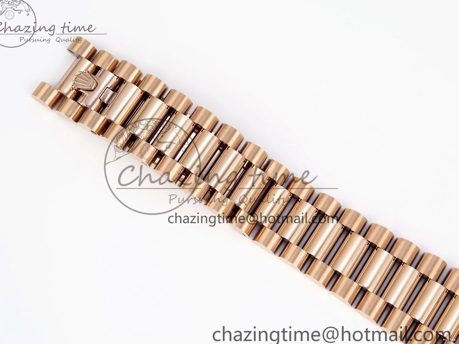 MiroTime 0413 Sophisticated Day Date 36 RG RAF 1:1 Best Edition Green Stone Dial on RG Bracelet A 1846